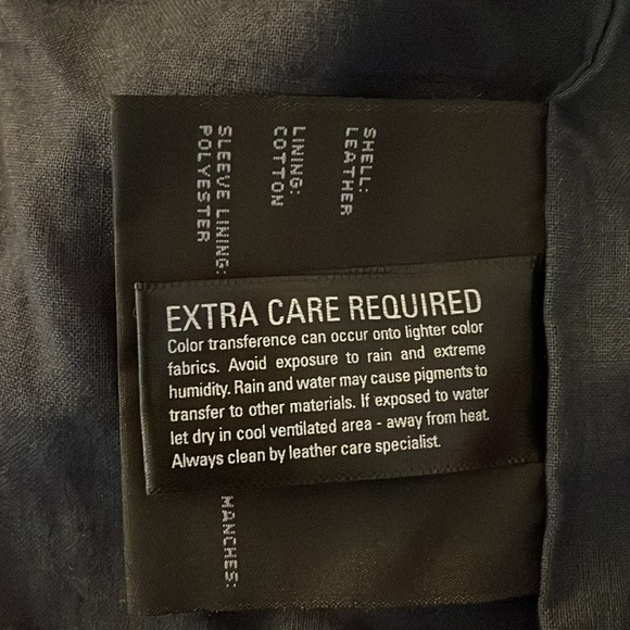 Andrew Marc NEW YORK, gray suede leather with lots of zippers,belt, bomber coat! - Picture 14 of 14